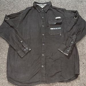 Columbia PHG Men's LS‎ Hunting Shirt, L, Dark Brown